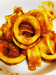 簡単!イカカレー炒め-レシピのメイン写真