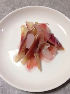 ミョウガのズボラ甘酢漬け-レシピのメイン写真