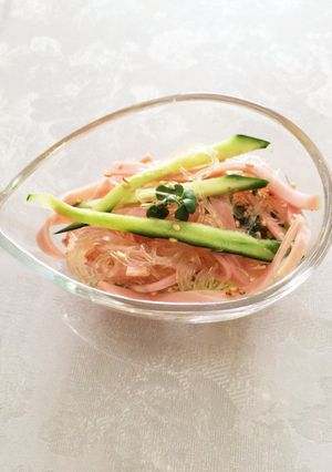 春雨、中華ドレッシングで簡単サラダ-レシピのメイン写真