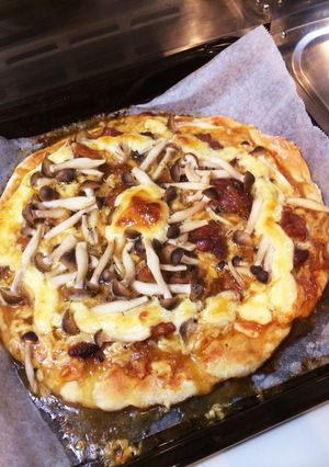（簡単）照り焼きピザ-レシピのメイン写真