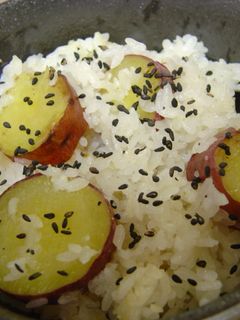 ほっくり甘い☆おこわ風さつまいもご飯-レシピのメイン写真