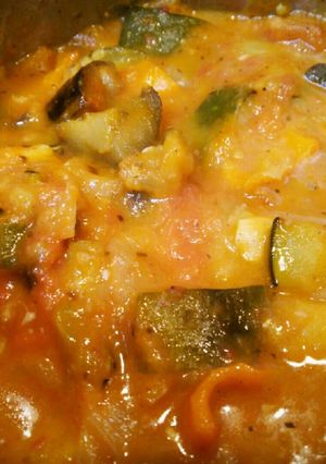 夏野菜いっぱいラタトゥイユ♪-レシピのメイン写真