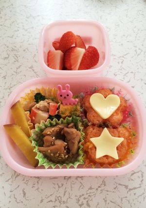 1歳の娘の初めてのお弁当♡-レシピのメイン写真