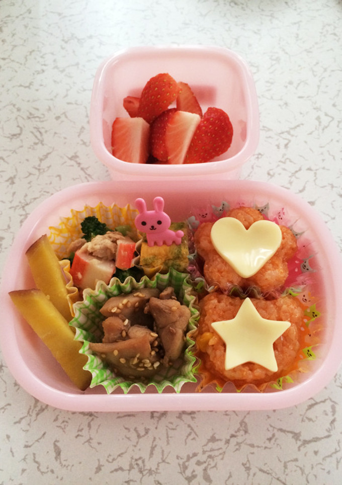 1歳の娘の初めてのお弁当♡-レシピのメイン写真