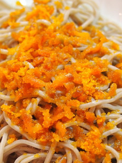 イタリア産からすみたっぷり蕎麦-レシピのメイン写真