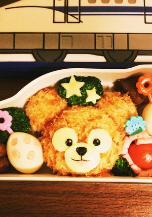 キャラ弁♡ ダッフィー-レシピのメイン写真
