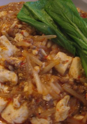 もやしが入ったマーボー豆腐-レシピのメイン写真
