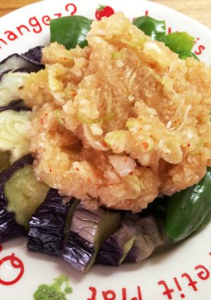 野菜で野菜を食べる！クセになる万能ダレ-レシピのメイン写真
