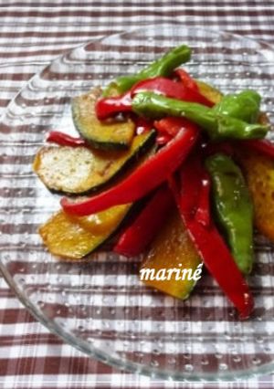 からだの中からお肌ケア☆夏野菜のマリネ-レシピのメイン写真