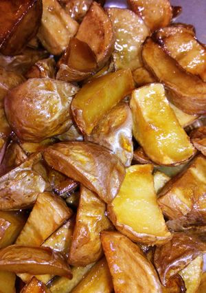 新じゃがでホクホク揚げ煮♪甘辛味♪-レシピのメイン写真