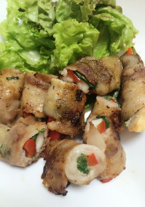 エリンギとパプリカの肉巻き-レシピのメイン写真