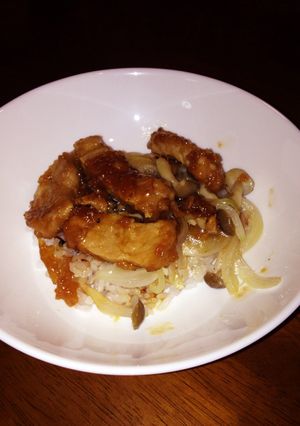 トンテキ丼-レシピのメイン写真