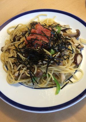 和風明太子パスタ-レシピのメイン写真