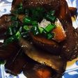 ニンジンとコンニャクの炒り煮