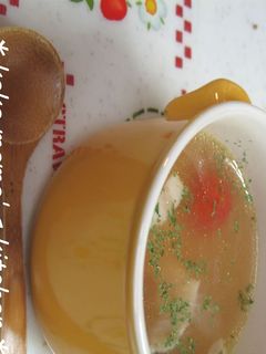 ベーコン♥♡ミニトマトのコンソメスープ-レシピのメイン写真