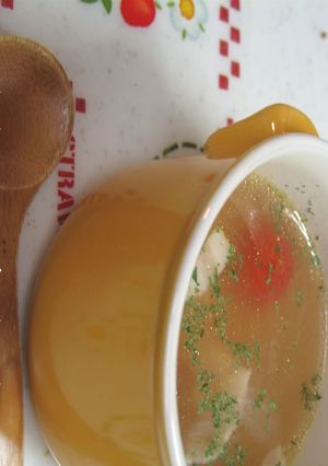 ベーコン♥♡ミニトマトのコンソメスープ-レシピのメイン写真