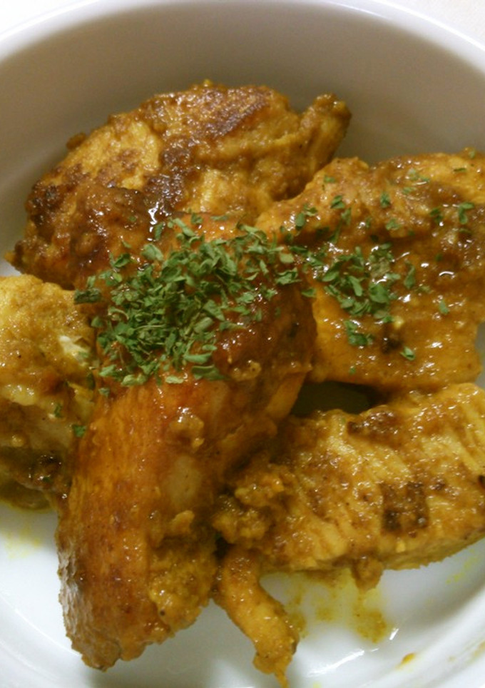 鶏むね肉で 簡単 バター カレー 焼き-レシピのメイン写真