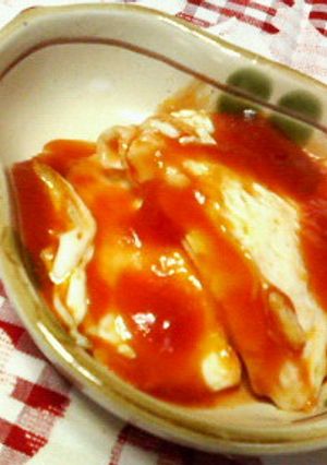 お弁当にも☆目玉焼きのケチャップ煮♪♪-レシピのメイン写真