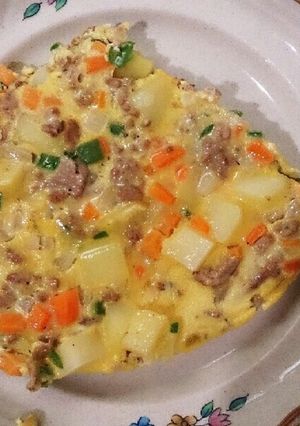 いろいろ野菜のオムレツ-レシピのメイン写真
