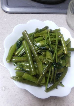 空芯菜の炒め物-レシピのメイン写真