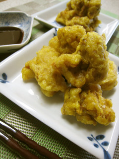 鶏もも肉の天ぷら☆カレー味-レシピのメイン写真