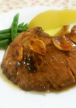 マグロほほ肉のステーキ-レシピのメイン写真