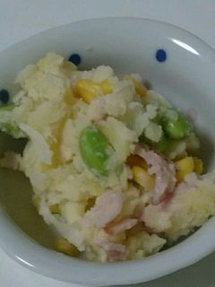 彩りかわいい!ポテトサラダ-レシピのメイン写真