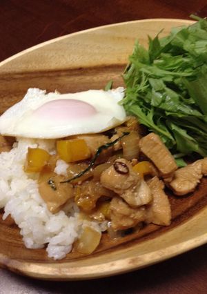 大葉が香る鶏胸肉の和風ガパオライス-レシピのメイン写真