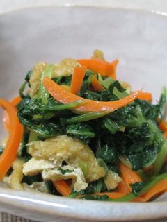 大根葉と人参の皮の炒め煮-レシピのメイン写真