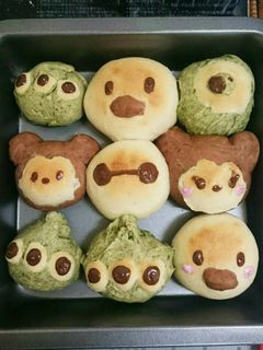 【ちぎりパン】ツムツムパン-レシピのメイン写真