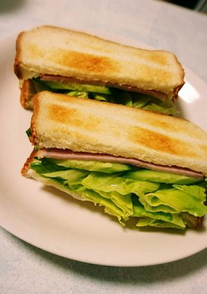ちゃちゃっと軽食　トーストサンド-レシピのメイン写真