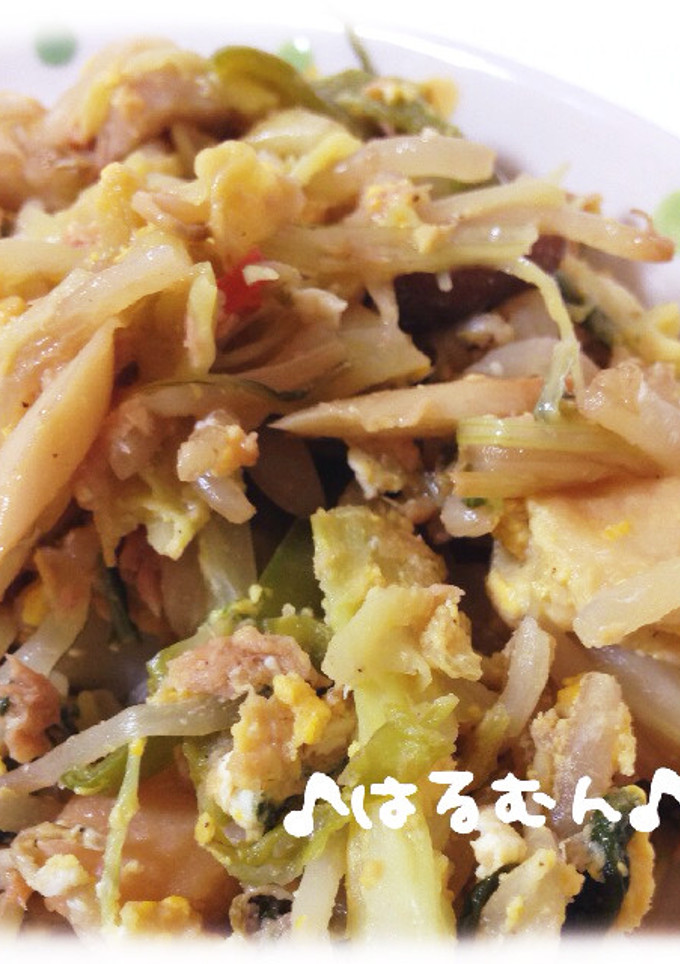 ツナで簡単☆ちゃんちゃん焼き風-レシピのメイン写真