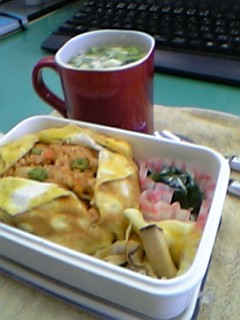 オムライス弁当-レシピのメイン写真
