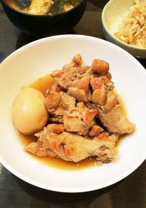 ☆さっぱり美味しい〜手羽元の酢煮☆-レシピのメイン写真