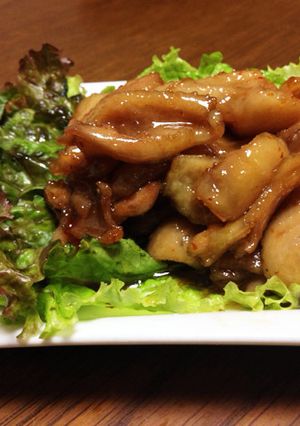 鶏皮の甘辛炒め-レシピのメイン写真