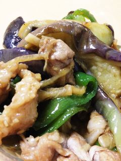 茄子と豚肉の中華炒め-レシピのメイン写真