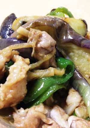 茄子と豚肉の中華炒め-レシピのメイン写真