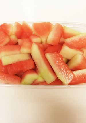 ☆暑い日はこれ!スイカの漬物☆-レシピのメイン写真