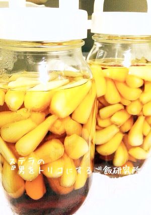 自家製♪パリパリ♪らっきょう漬け-レシピのメイン写真