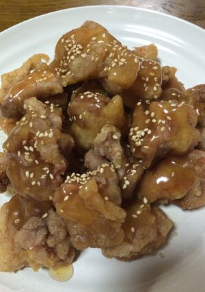 スパイシー唐揚げ甘酢かけ-レシピのメイン写真