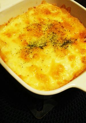 簡単！マッシュポテトのWチーズ焼き♪-レシピのメイン写真