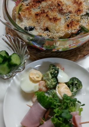 カレー味のポテトグラタン-レシピのメイン写真