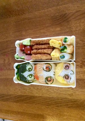 簡単♪キャラ弁♪パワーパフガールズ☆-レシピのメイン写真