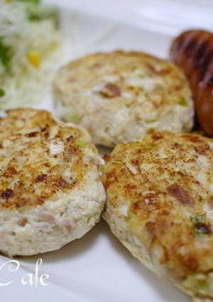 ツナ豆腐ハンバーグ-レシピのメイン写真