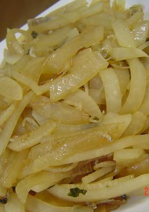 大葉にんにく醤油ｄｅ大根だけ炒め-レシピのメイン写真