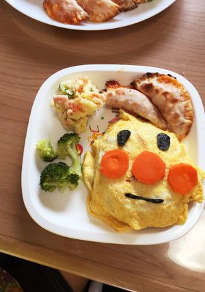 アンパンマンプレート-レシピのメイン写真