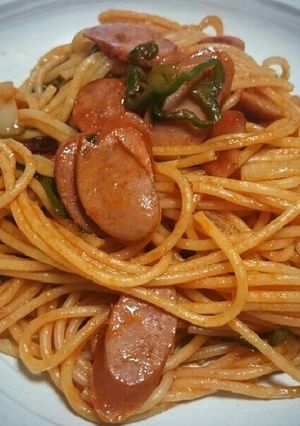 ピリ辛ソーセージナポリタン-レシピのメイン写真