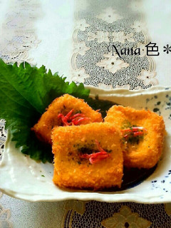 えび風味のチーズはんぺんフライ!-レシピのメイン写真