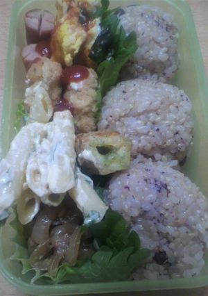 今日のお弁当-レシピのメイン写真