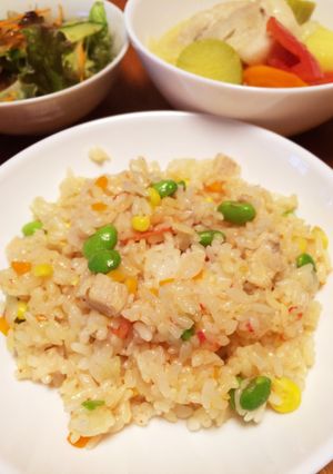 夏野菜のピラフ-レシピのメイン写真